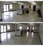 VCT Tile Floor Buffing